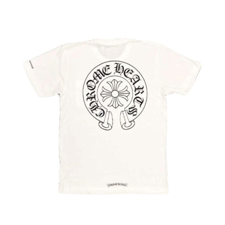 Chrome Hearts Horse Shoe Logo Pocket T-Shirt – White
