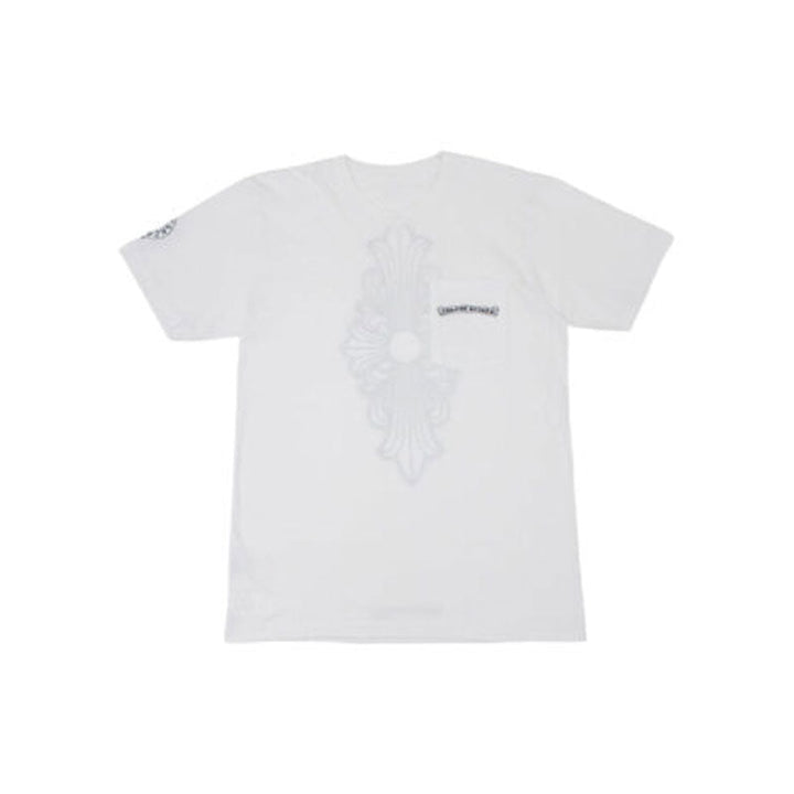 Chrome Hearts Floral Cross T-Shirt – White