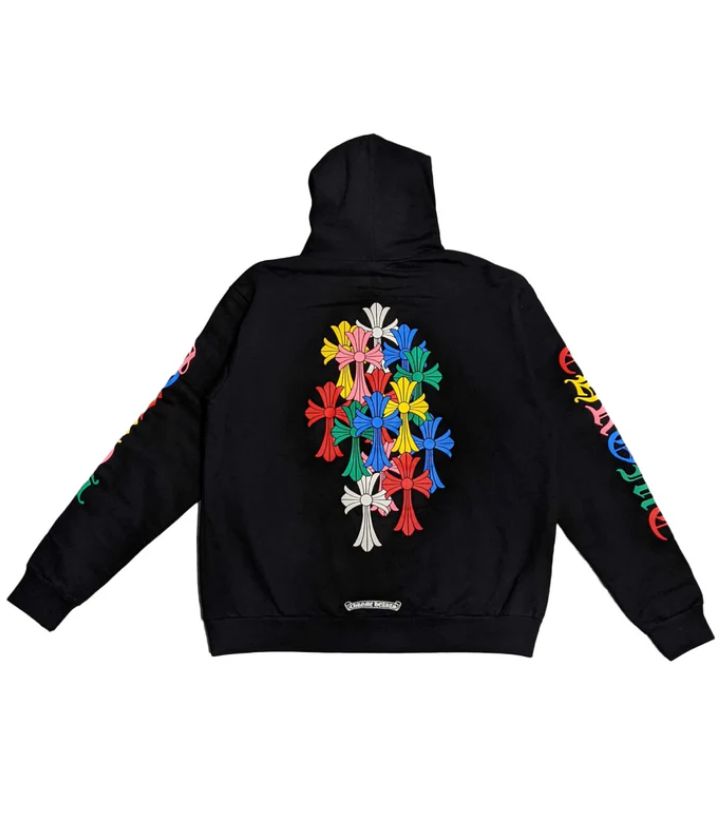 Chrome Hearts Multicolor Black Hoodie